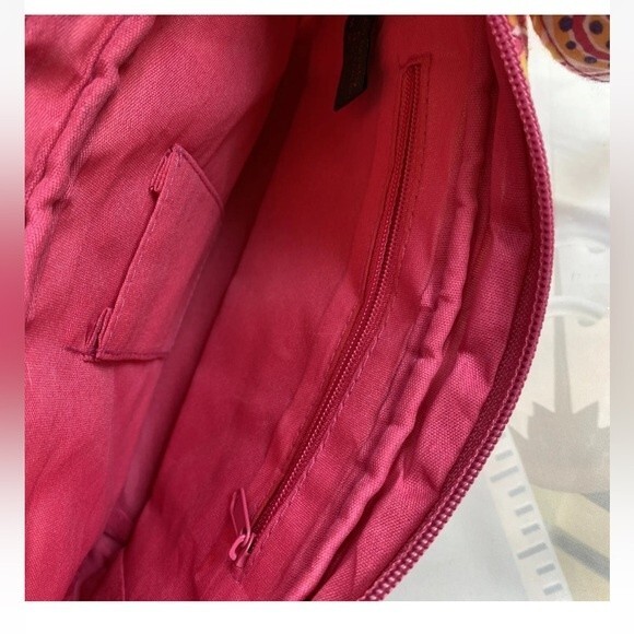 Jordan Accessories NYC Bag Paisley Quilted  Zip Shoulder Strap Colorful Fabric - Picture 4 of 8